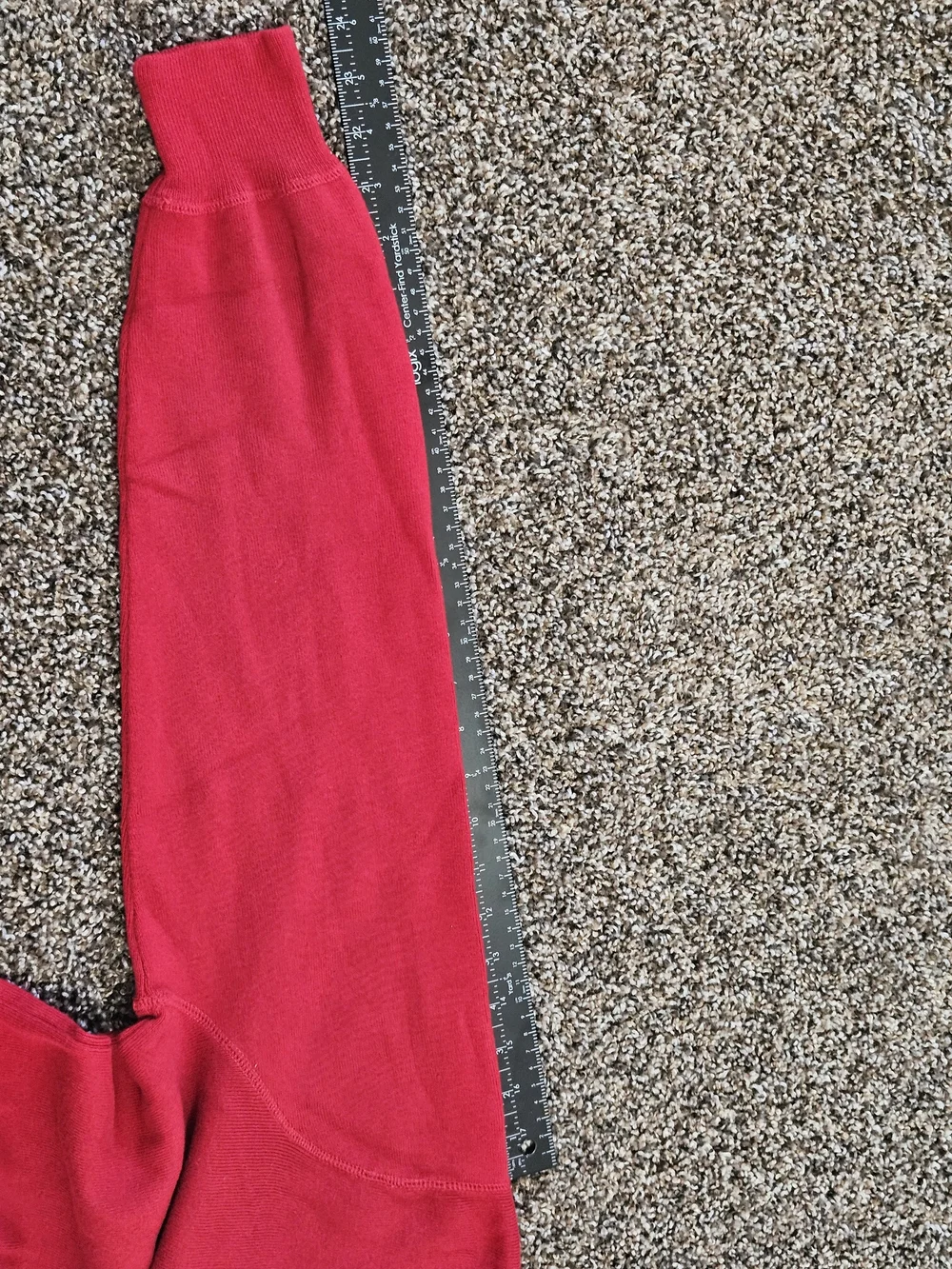 Polo by Ralph Lauren Men's Red Cotton Crewneck Sweater(size Large)